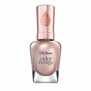 Sally Hansen Color Therapy Nail Polish, Powder Room, 0.5 oz, Restorative, Argan Oil Formula - Walmart.com