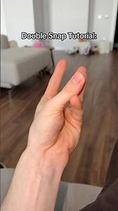 DOUBLE SNAP TUTORIAL🫰🏻
