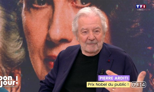 Pierre Arditi, Prix Nobel du public ! - Bonjour ! La Matinale TF1 | TF1