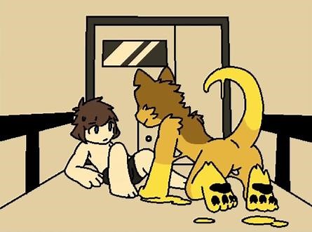 这群生物，想要将我变成小动物！？ 第1集：仓库区(1) #changed #兽化实验室 #Furry #胶兽 #可爱,兽化实验室柜子- 抖音