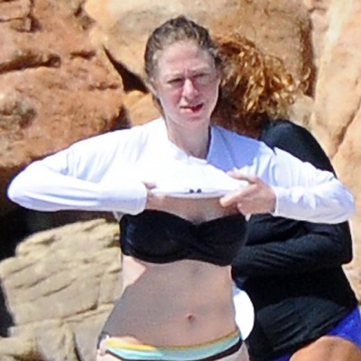 Chelsea Clinton's Impressive Bikini Body on Display During Italian Vacation—See the Photos!