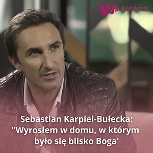 Sebastian Karpiel-Bułecka chodzi niemal co niedzielę do kościoła | WP Kobieta