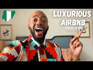 LIFE IN LAGOS | MOST LUXURIOUS AIRBNB APARTMENT TOUR IN NIGERIA | SHORT STAY ACCOMMODATION | REVIEW!