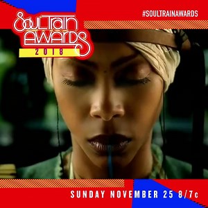 Our Legend Award Honoree Erykah Badu gives us an incredible performance that you CANNOT miss! #SoulTrainAwards are here this Sunday at 8/7c! | BET
