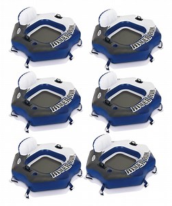 Intex River Run 1 Person Inflatable Tube Raft Float for Lake, Pool, & River