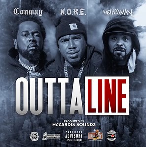 N.O.R.E, Conway The Machine, & Method Man Snap On "Outta Line"