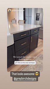 Docking Drawer on Reels