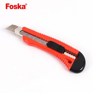 [Hot Item] Foska Good Quality Colorful Stationery Utility Cutter Knife