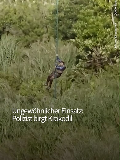 Ein Polizeieinsatz im Osten Südafrikas hat kürzlich für Aufsehen gesorgt: Einsatzkräfte bargen ein Krokodil aus dem Fluss Komati, in dessen Körper sich menschliche Überreste befanden. #südafrika #krokodil #krokodile #nachrichten #nachrichtenausallerwelt