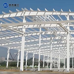 [Hot Item] China Pre-Engineered Metal Building Material Kits Building Prefabricated Middle Size Light Steel Structure Warehouse