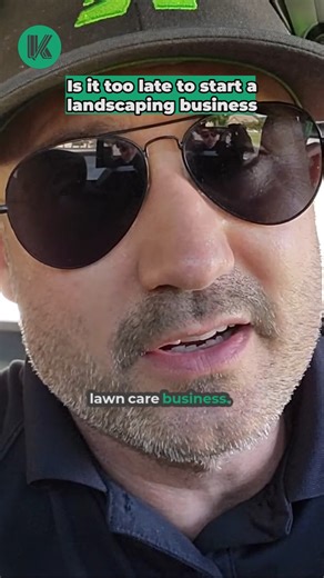 3K views · 29 reactions | Think it's too late to jump into the landscaping game? Think again!  The demand for beautiful outdoor spaces is always growing, and there's always room for passionate, hard-working folks ready to get their hands dirty. So, grab your tools, put on your work boots, and start building the business of your dreams today. #GreenIndustry #LandscapingLife #NeverTooLate #businessowner #keithkalfas | Keith Kalfas | Facebook