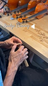 Scrape, scrape, scrape. 🥰 | Johnson String Instrument