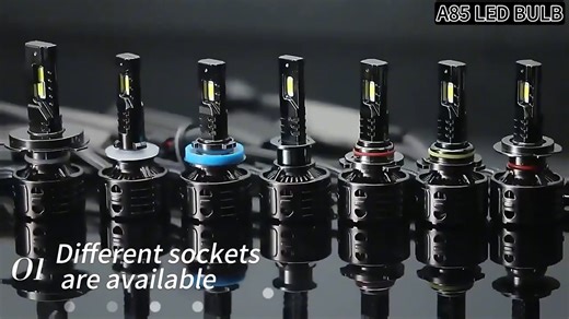 💯💯GPNE A85 Car LED Headlight Highlights 🛻-Ultra-Bright for Safety：85W 8500LM, 6000K white light detects road obstacles 3 seconds earlier than regular headlights, ensuring clear vision in rain/dark, no more squinting.​ 🚕-Long-Lasting & Eye-Friendly：Upgraded CSP3570 chips with no flicker/dimming, reducing eye strain; 30,000h 🚙-Super Easy Installation：8-second plug-and-play, no bumper removal, wire cutting or tools needed—even girls can do it, beginner-friendly.​ 🚘-Dual Cooling & Extreme Resi