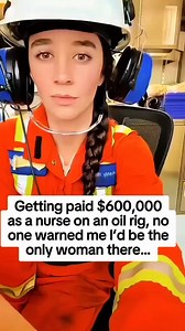 82K views · 78 reactions | Getting paid $600,000 as a nurse on an oil rig, no one warned me I'd be the only woman there... | Natural Health Fix | Facebook