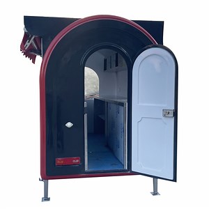 [Hot Item] Mini Small Square Fully Equipped Food Trailer Cart Catering Snacks Street Cart