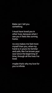 26K views · 631 reactions | I'm so lucky to have a caring, loving, sweet, kind and beautiful person in my life and it's you. No one else, just you, my one and only. I love you so much babe ♥️ Heartfelt Romantic Love Quotes For My soulmate #heartfeltlovemessage #baby #ForHer #quotes #relationship #someone #PromiseYou #feeling #lovepoetry #imissyou #hearttouching #girlfriend #boyfriend #husband #wife #ikissyou #ikissyou #imsolucky #mylove #babe | Love Poems And Messages | Facebook