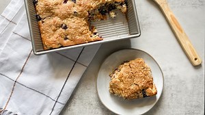 Old Fashioned Blueberry Buckle Recipe - Mashed