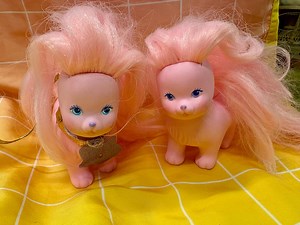 YOU CHOOSE - Lady Lovely Locks Silkypup Pink Puppy Dog Toy - Mattel 1986 - Etsy