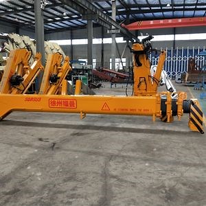 [Hot Item] Heavy-Duty Telescopic Hydraulic Log Loader Crane for Trucks