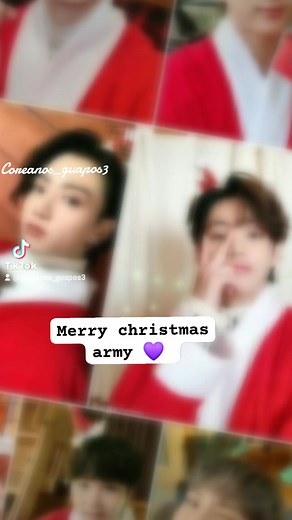 Feliz navidad 😘 #BTS #jungkook #JIMIN #v #SUGA #jhope #JIN #namjoon | Coreanos guapos