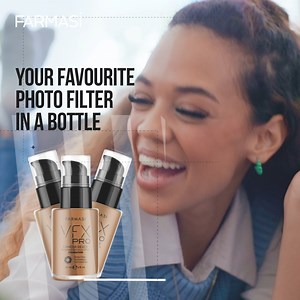The Farmasi VFX Foundation gives a high coverage, creates a natula matte finish and prevents shine all day long. | Farmasi