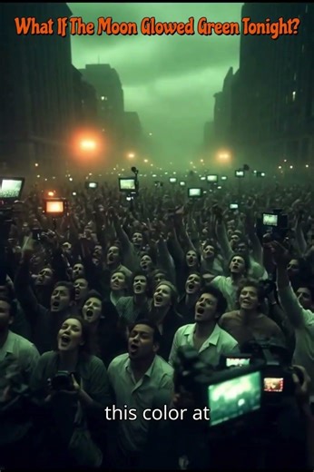 What If The Moon Glowed Green Tonight #unexplained #facts #physics