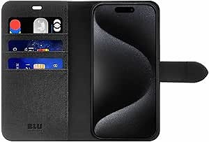 BEF2N116B3 Folio 2-in-1 Case iPhone 16 Pro Black