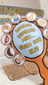 Projeto identidade alfaletrando 🧡💚 São dois kits em um com 6 recursos para trabalhar identidade das crianças da educação infantil e primeiro ano do fundamental. O projeto custa apenas R$6,50 e conta com: 💼 Baú da chamadinha (com duas sugestões de dinâmicas musicais) e dois modelos de crachá editáveis; 💚 Identidade escolar em dois modelos; 🪞 Luva musical interativa com 18 tags ilustradas; 💚 Moldura em formato de identidade; 🪞Atividade espelho, espelho meu com dois títulos para mural de ati