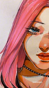 133K views · 10K reactions | drawing a girl (BADDIE) today來 she’s an icon, she’s a star, she the IT girl‍♀️ | Introvart Farr | Facebook