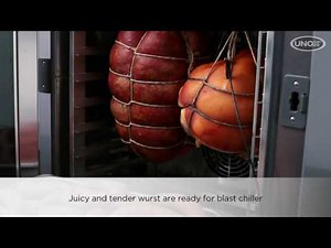 How to cook a full load of Wurstel, Ham and Mortadella with CHEFTOP MIND.Maps™ Plus combi ovens