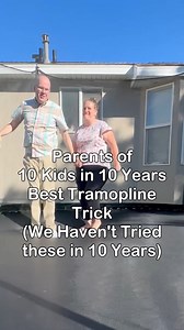 71K views · 1.5K reactions | The parents show their best trampoline trick 珞 #10kids #hugefamily #trampoline #funny | 10kidsin10years | Facebook