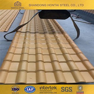 [Hot Item] Tuile de toiture en PVC étanche Goeate, trapézoïdale, courbée, résistante à la chaleur, feuille de toiture en plastique ondulé UPVC