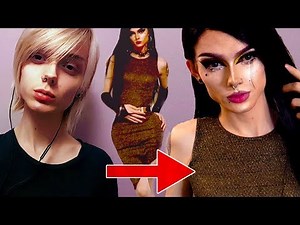 FULL head-to-toe Fierce Drag Queen boy to girl Transformation