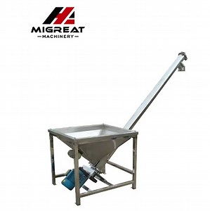 [Hot Item] Stainless Steel Auger Screw Conveyor Food Grain Screw Feeder Conveyor