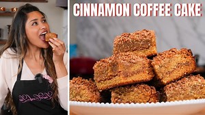 Keto coffee cake recipe! Easy cinnamon coffee cake
