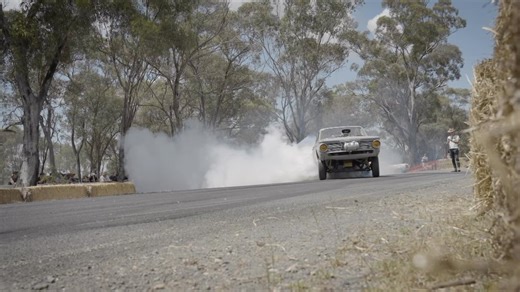 Brutal @chopped #gasser #burnout #smoke | Hot Rod Revue