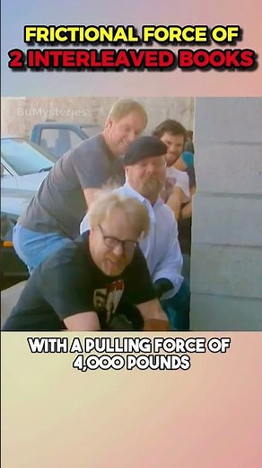 Two Phone Books Overlapped, And Even A Tank Can't Pull Them Apart? #shorts