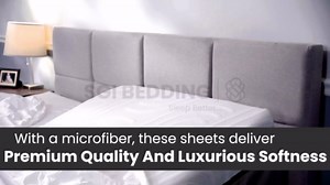 SGI bedding Adjustable Split Head Flex Top Cal King 32" Microfiber Sheet Set – Ultra Soft, Cooling & Deep Pocket 15” Fitted, 4-Piece Breathable & Durable Bedding Set for Split Cal King Beds -Burgundy