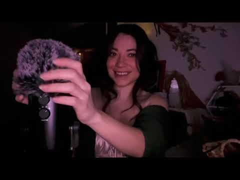 ASMR - kisses and fluffy mic noises