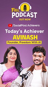 AI Expert Avinash Mada shares his annual income..! . . మరిన్ని వీడియోల కోసం మా SocialPost Achievers యూట్యూబ్ ఛానెల్‌ని సంప్రదించండి.. . . To schedule an interview with Lasyareddy, please contact us at 8977758282 . . #AIExpert #AvinashMada #AnnualIncome #ArtificialIntelligence #TechIndustry #IncomeReveal #AIProfessionals #CareerGrowth #TechExperts #SuccessStory #TeluguInterviews #rawtalkswithlasyareddy #anchorlasyareddy #achieverinterview #inspirationalstories #inspirationalstoriesintelugu #inspi