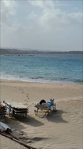 Nea Chora beach now 😊🌊⛅🚶💙 | Crete Chania
