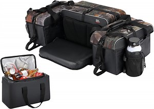 Kemimoto ATV Storage Bags Rear Seat Rack Bag Cooler Bag 76L Upgrade for Polaris Sportsman Can-Am Kawasaki Arctic Cat Cfmoto