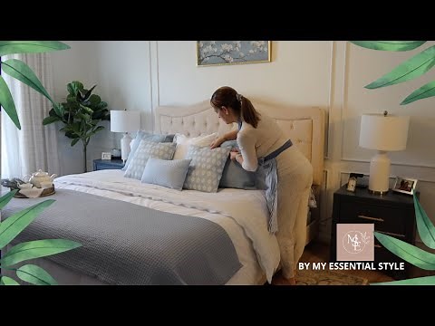 MASTER BEDROOM MAKEOVER✨CLEANING MOTIVATION✨#my_essential_style #cleaningmotivation