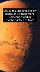 Olympus mons, the largest volcano in the solar system. | Science Bitch