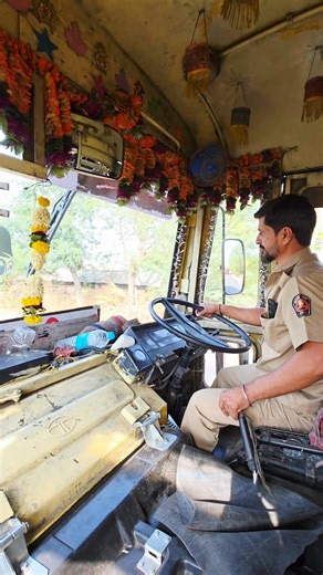 🚩Msrtc Tata BSIII Cabin Ride | नाशिक-लोणखेडी #msrtc #tata #STBus | Transports Wheels