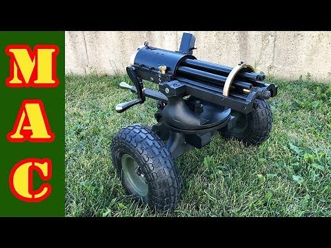 New 9mm Gatling Gun from Tippmann Armory!
