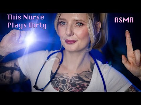 ASMR Flirty Nurse Has No Boundaries | Personal Attention, Teasing, Gloves