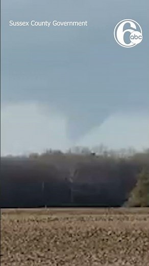 Tornado confirmed in Bridgeville, Delaware