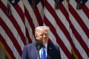 Trump Slams Contractor After Rose Garden Stonework Damaged