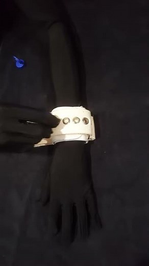 Unlocking the magnetic button locks.